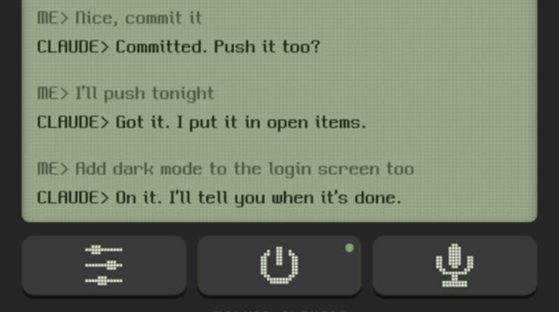 A Walkie Talkie Interface For Claude | daily.dev