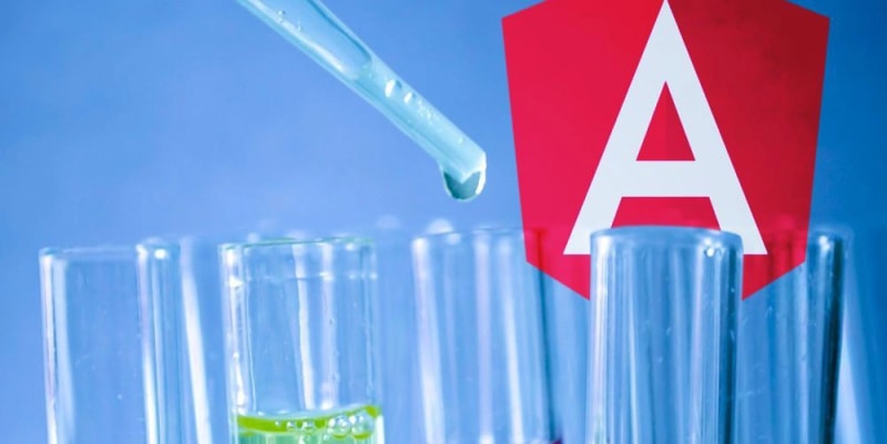 Testing routed Angular components with the...