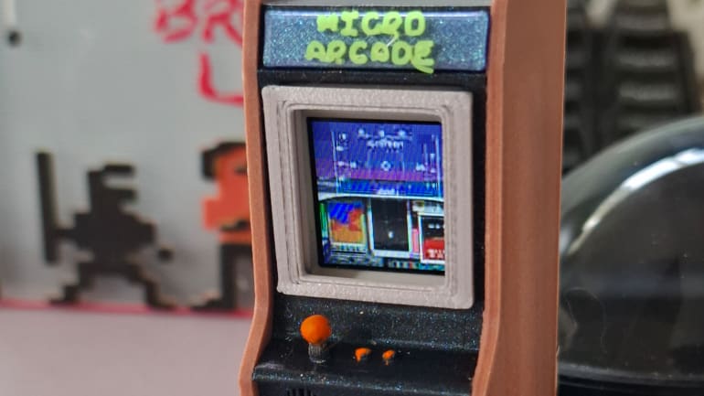 2026 Retrocomputing Challenge: Dollhouse Arcade Cabinet...