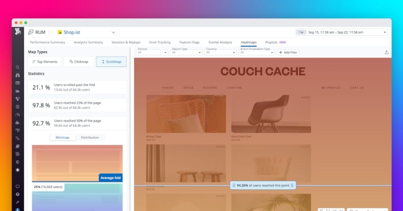 Visualize user interactions with your pages by using...