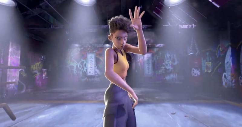 3D Animation of a Bold Character Showing Off Dynamic Fight Moves ...