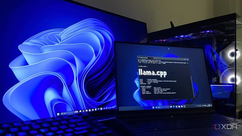I changed one llama.cpp flag, and my 8GB laptop GPU now...