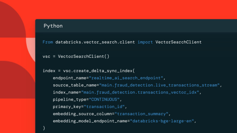 Building live intelligence: Databricks AI Search...