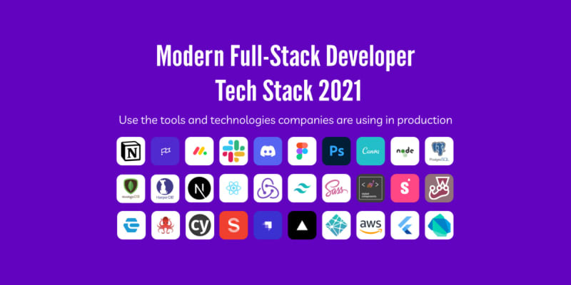 Modern Full-Stack Developer Tech Stack 2021 | daily.dev