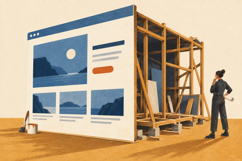Small Business Website Design After AI: Nobody...