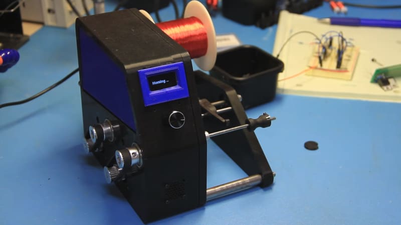 Automatic Coil Winder Takes The Tedium Out Of Actuators