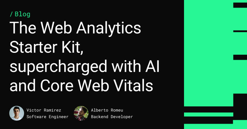The Web Analytics Starter Kit, supercharged with AI and Core Web Vitals ...