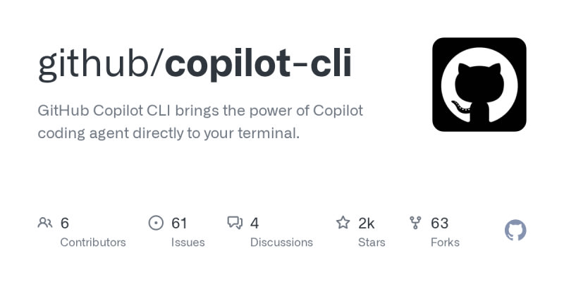 github/copilot-cli: GitHub Copilot CLI brings the power...