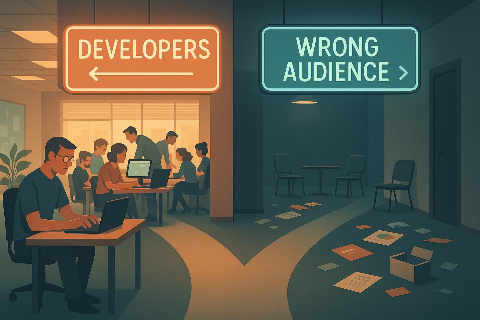 The hidden cost of marketing to the wrong kind of developer