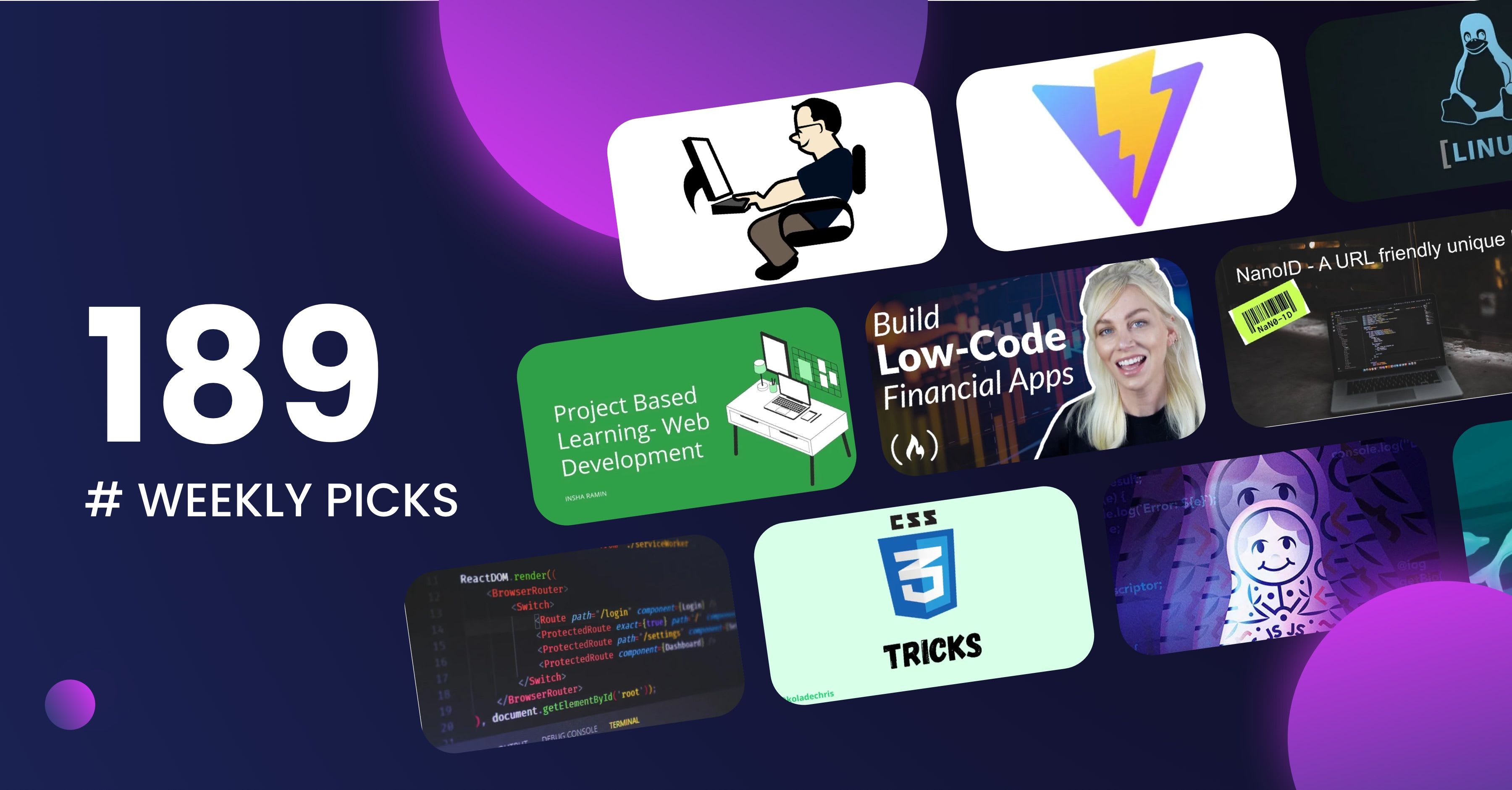 Vite is too fast, Low-Code Tutorial, Closures and Decorators - Picks 189