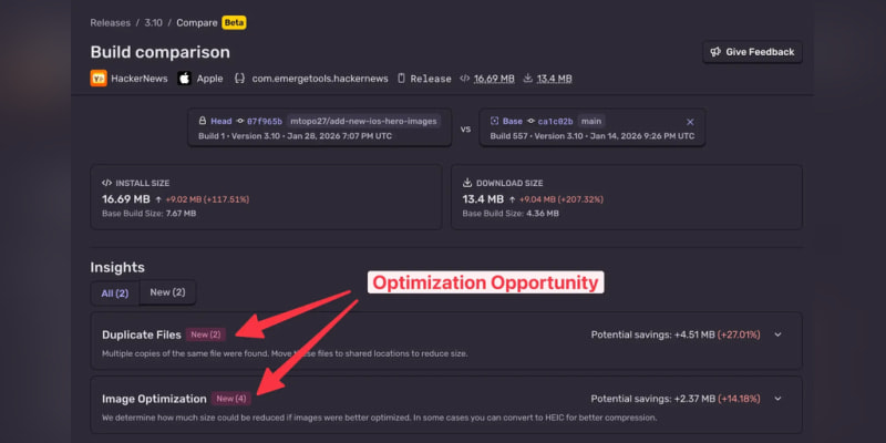 Sentry: Sentry, Now with Size Analysis for iOS and Android