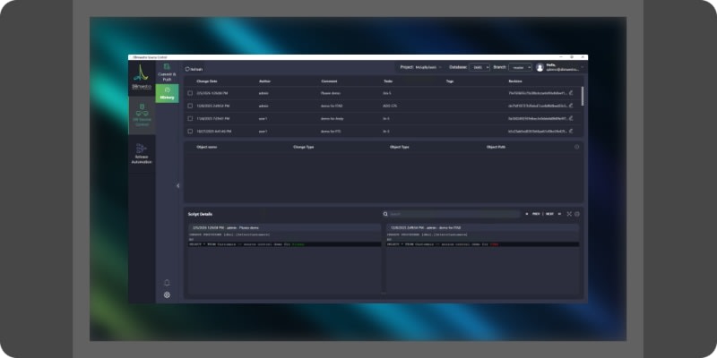 DBmaestro: True version control for SQL – track every schema change