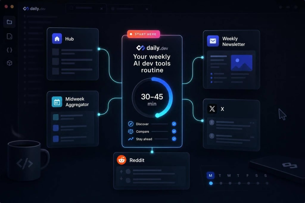 Where to learn about new AI dev tools every week