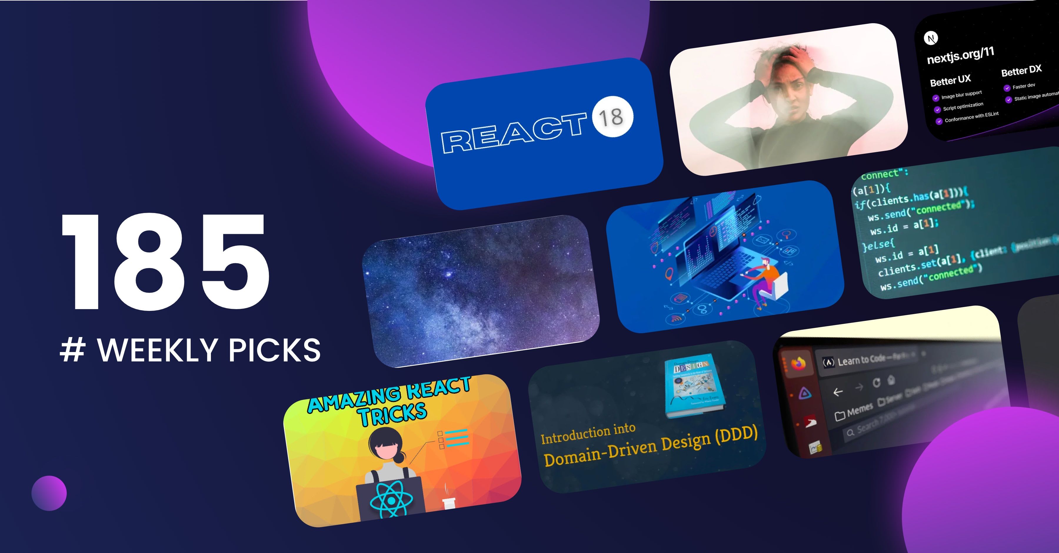 React 18, Next.js 11, DDD, face-api - Picks 185