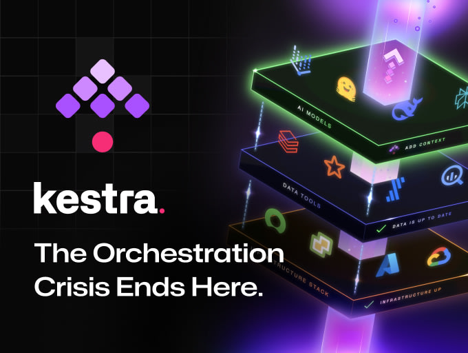 Kestra: Kestra [26K★]: Open-source, event-driven orchestration for Data, AI, and Infra.