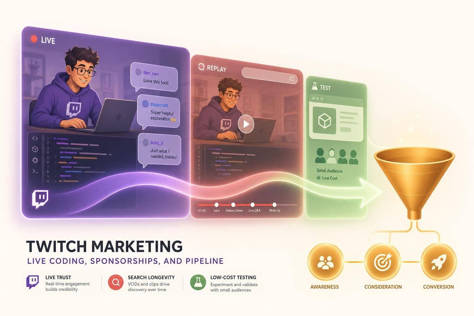 Twitch Marketing for Developer Tools: Live Coding, Sponsorships, and Pipeline