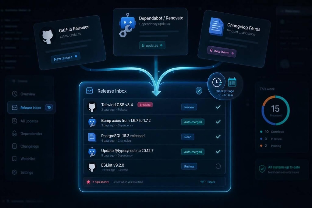 How to track releases and changelogs without losing your mind