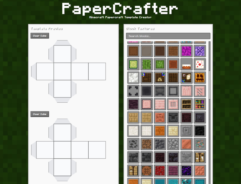 Minecraft Papercraft Cubes | daily.dev for Free Printable Minecraft Papercraft Blocks