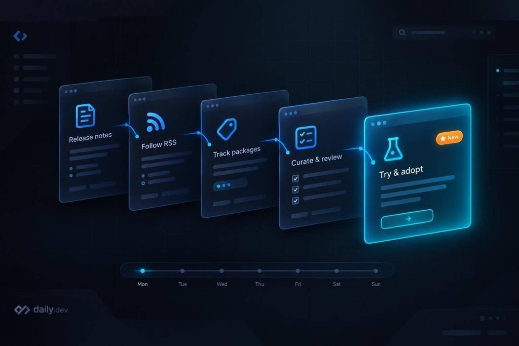 How to keep up with new frameworks without Twitter