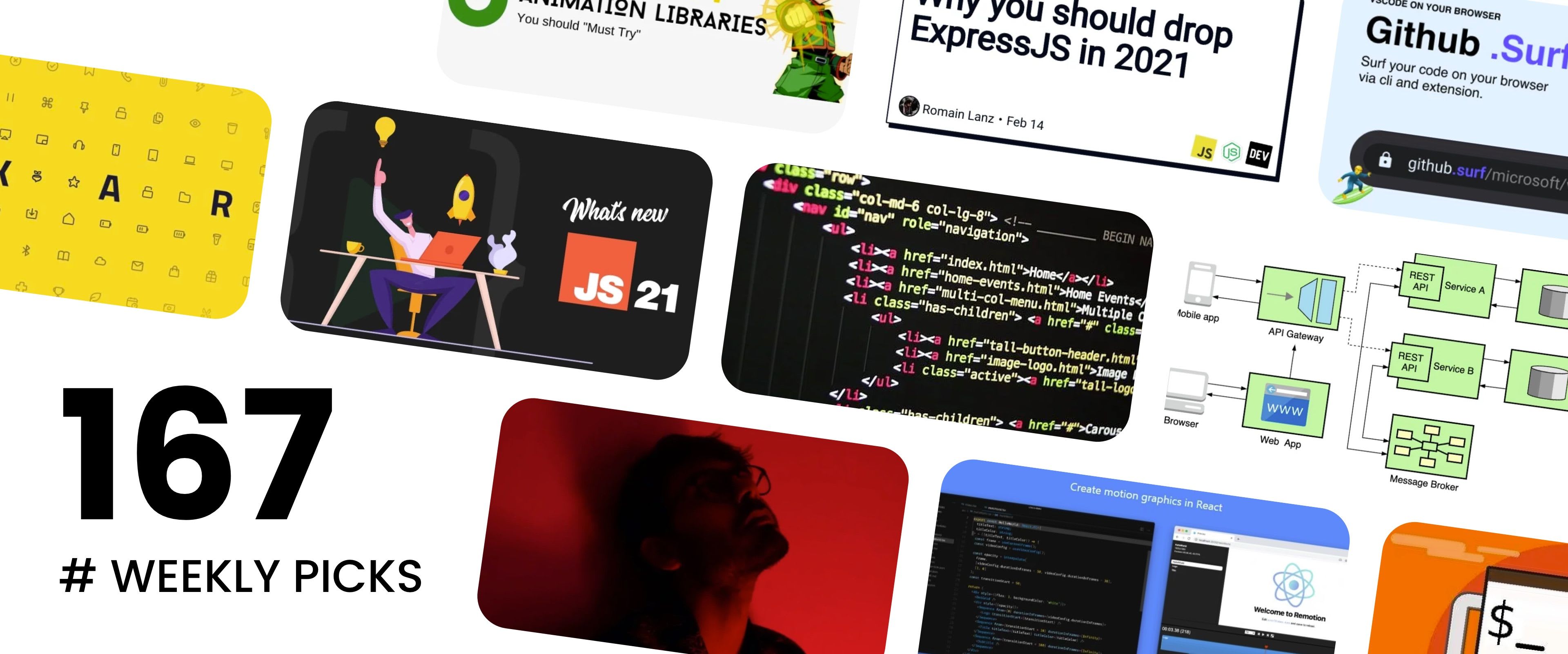 CSS Hacks, JavaScript Animation Libraries - Picks #167
