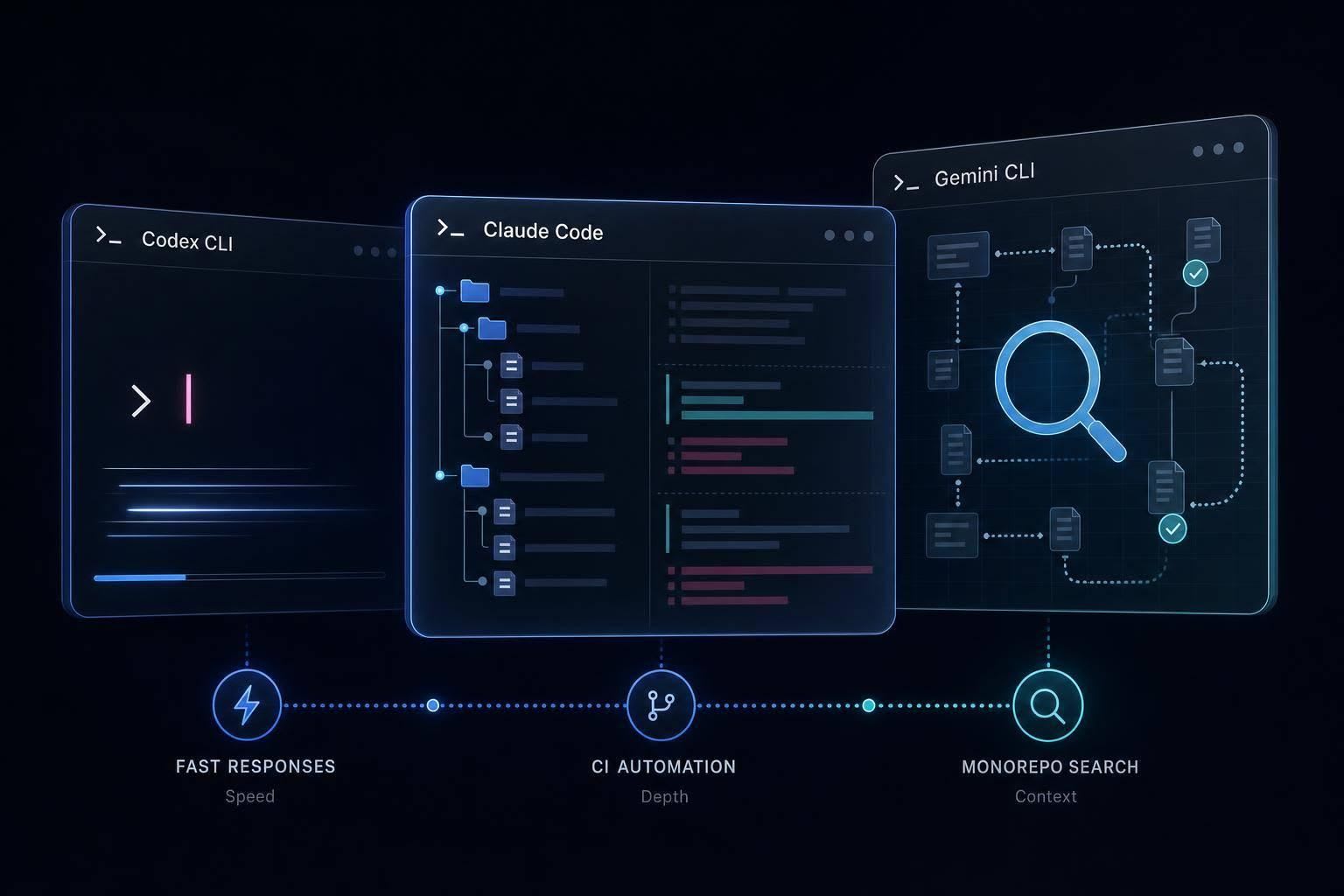 The best terminal AI coding tools: Claude Code, Codex CLI, and Gemini CLI