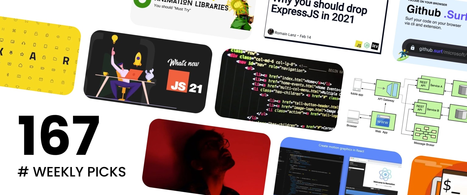 CSS Hacks, JavaScript Animation Libraries - Picks #167