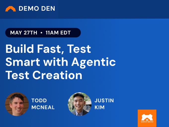 SmartBear: Live Demo: See Agentic AI Testing in Action With Reflect May 27 at 11 AM EDT