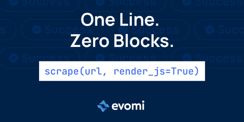 Evomi: Headless Chrome + Proxies in One Line