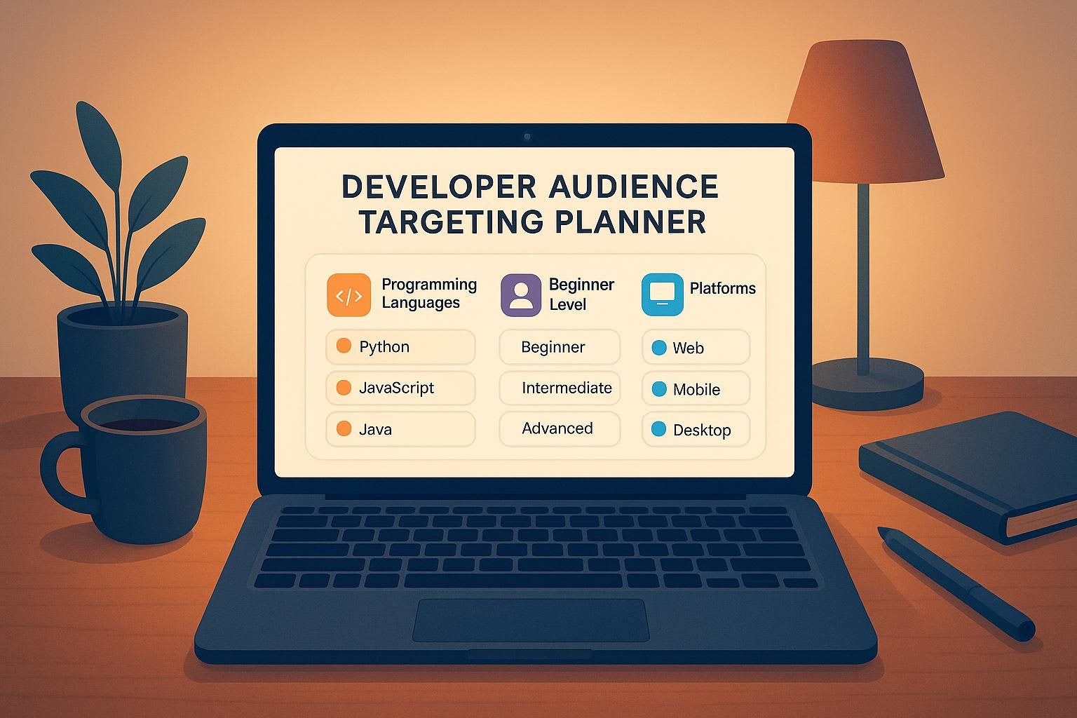 Developer Audience Targeting Planner