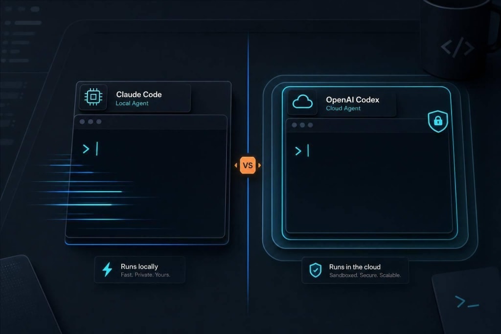 Claude Code vs OpenAI Codex: terminal AI coding agents compared