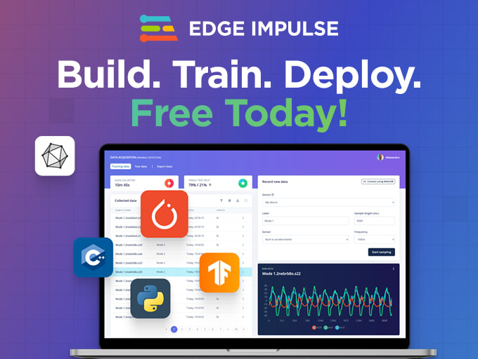Edge Impulse: The Edge AI Platform Powering 270K+ Developers. Start Building for Free.