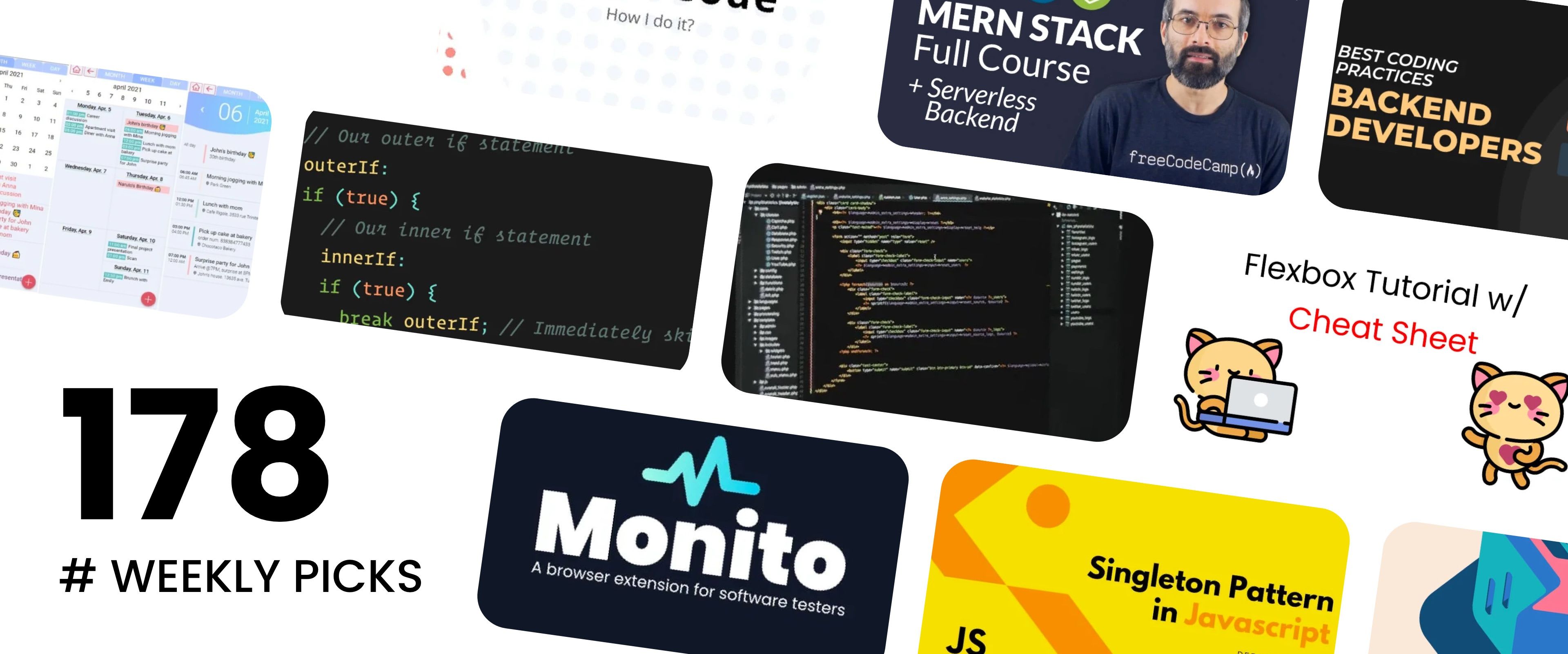 Coding Practices, MERN Stack, Working With TypeScript - Picks 178