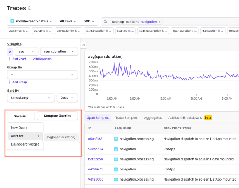 Sentry: How to track and fix checkout performance in React Native w/ Sentry tracing
