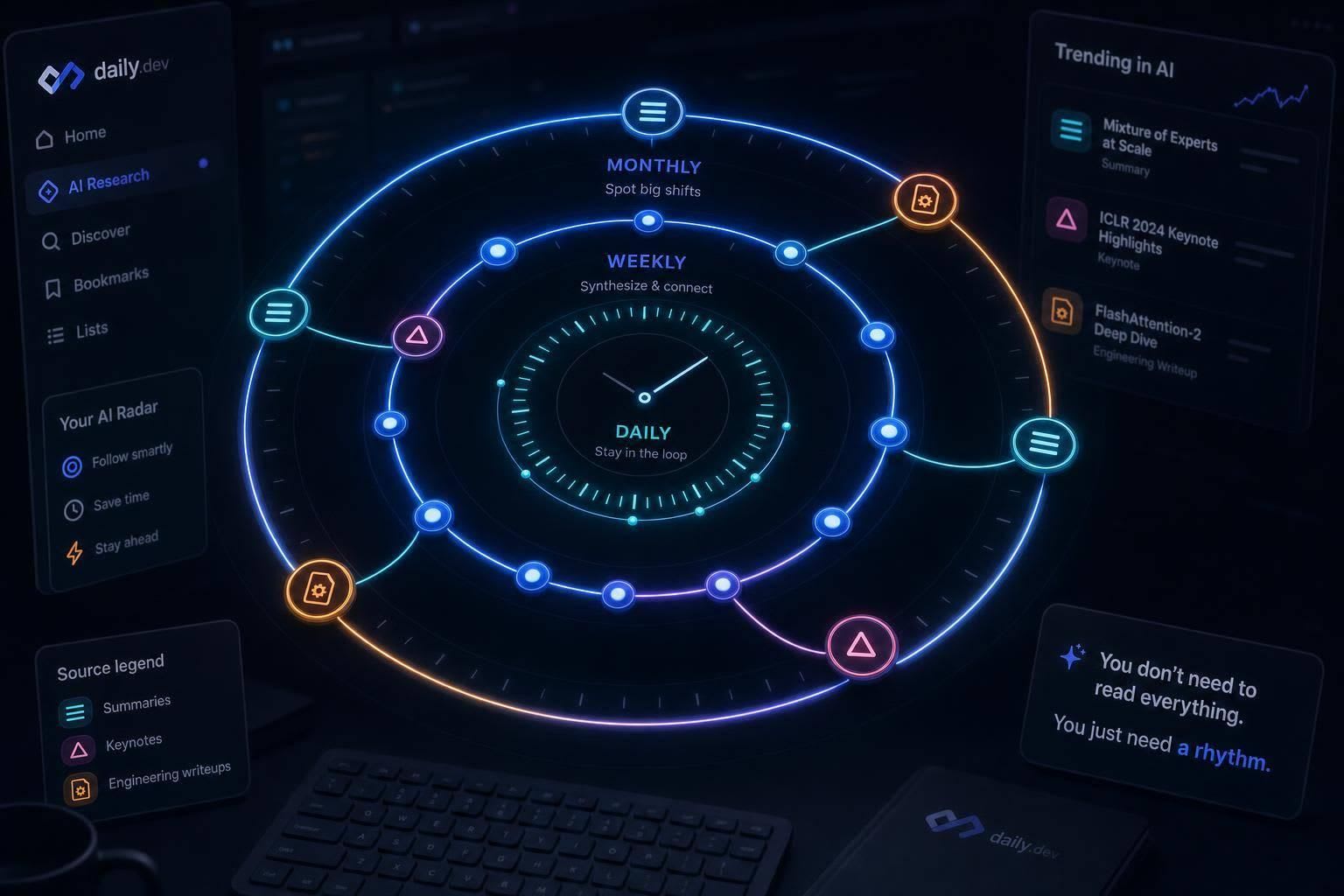 How to follow AI research without reading every paper