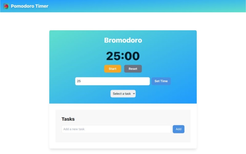 Bromodoro Screenshot