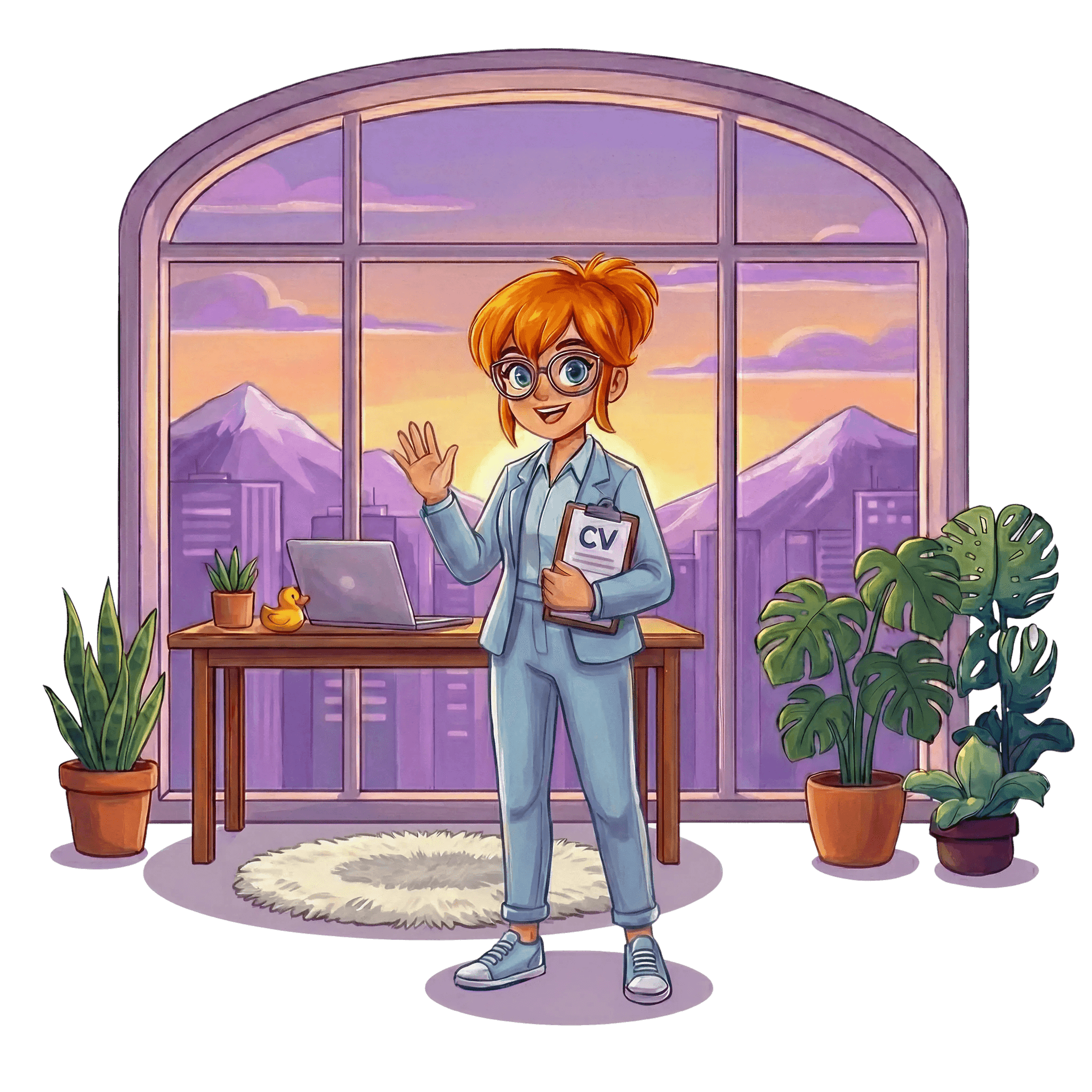 Recruiter Newsletter Illustration