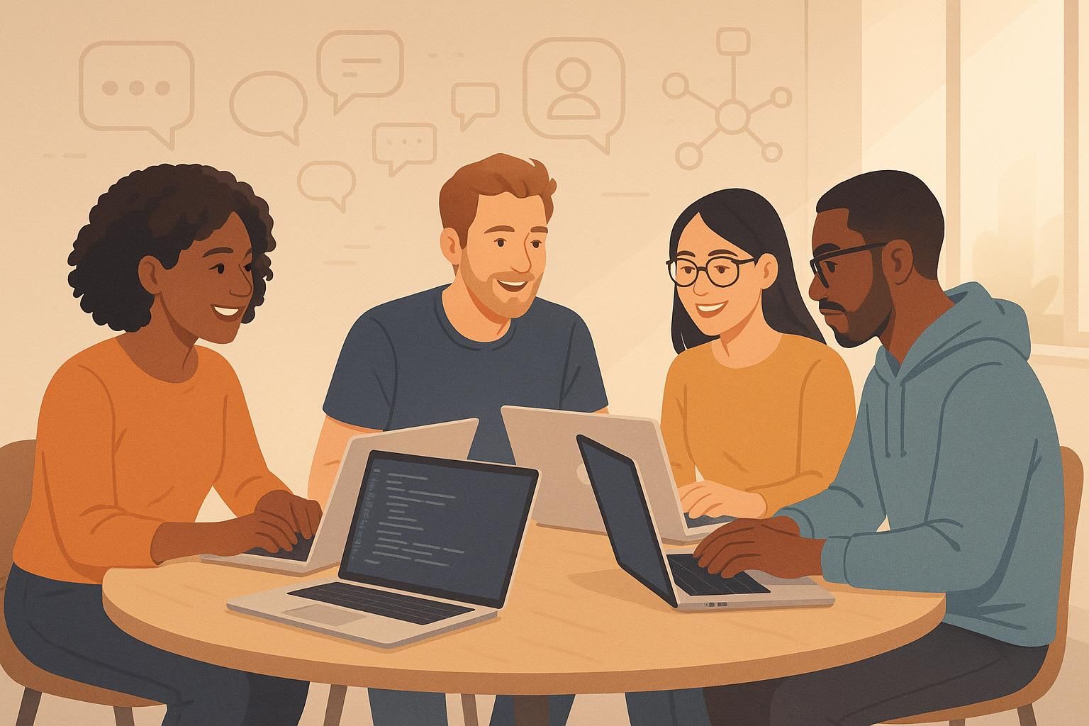 How Online Communities Support Developer Upskilling