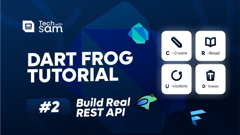 Dart Frog Tutorial Part 2: Building Your First Real REST API (Full CRUD with Todos) 🐸