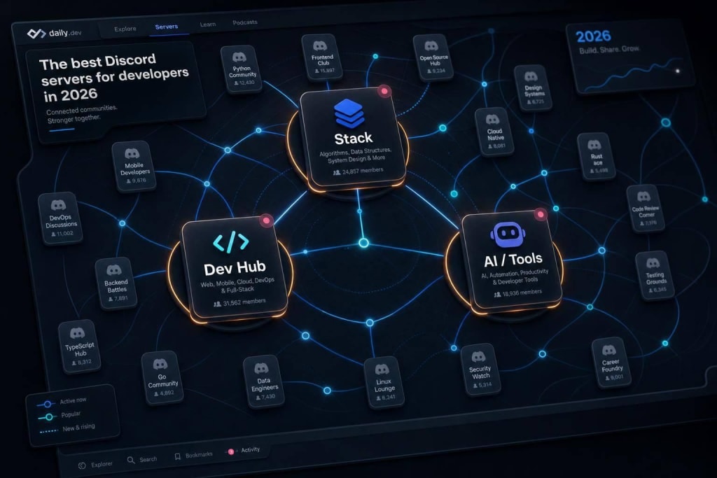 The best Discord servers for developers in 2026
