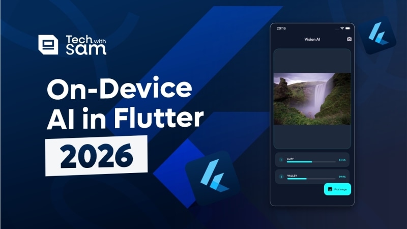 On-Device AI in Flutter 2026: TensorFlow Lite Tutorial (Image Classifier App)&nbsp;🤖