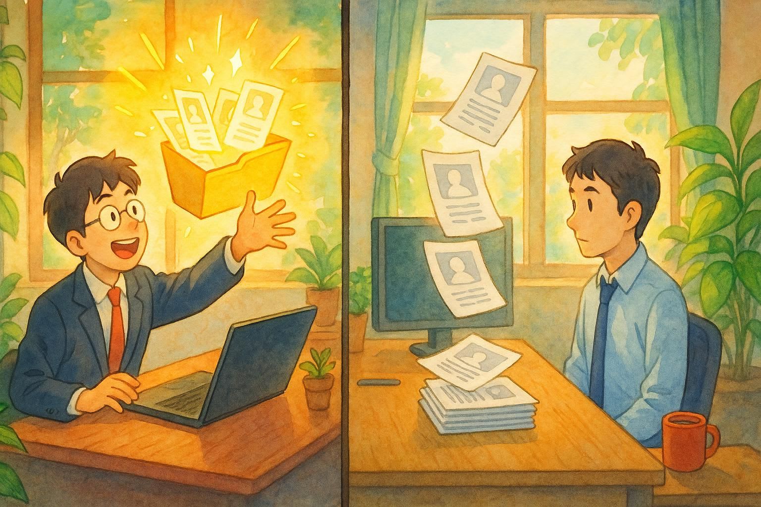 Active vs Passive Developer Recruitment