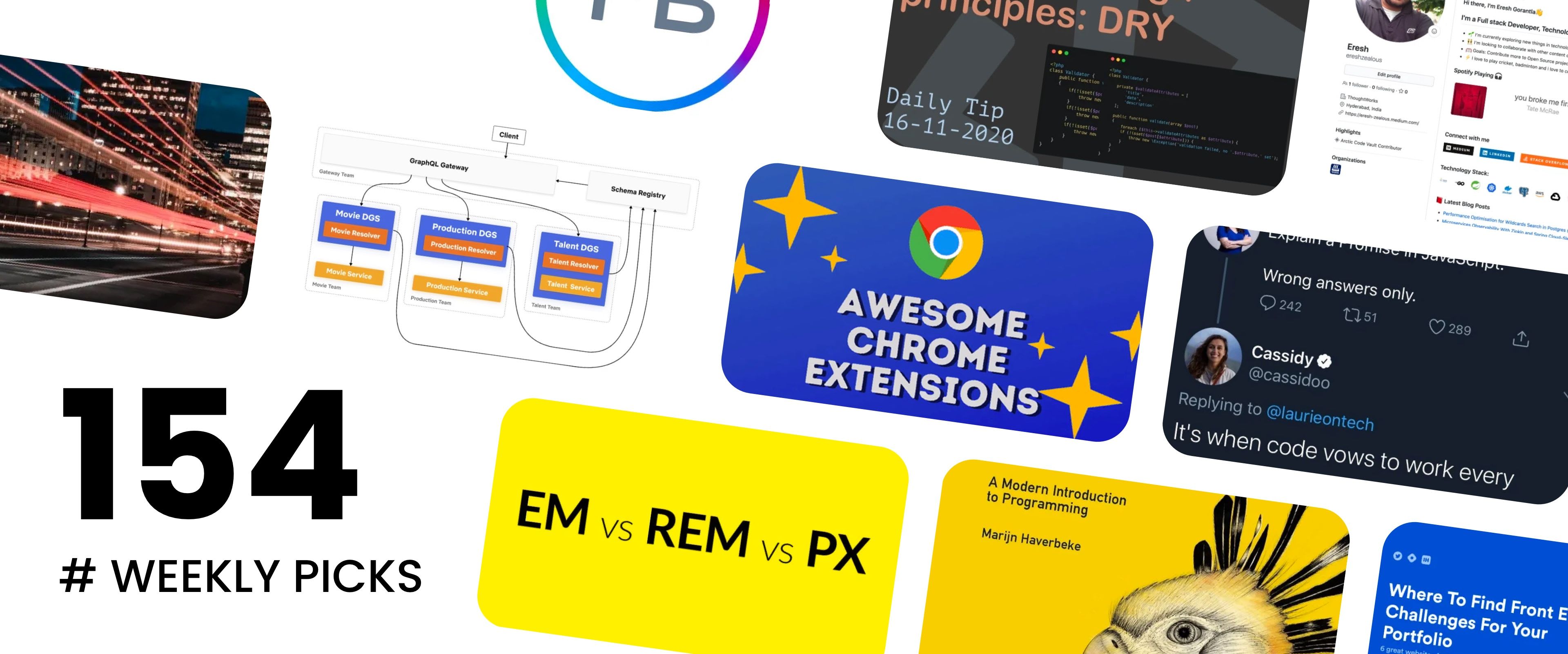🔥 What's Hot in Web Development? — Weekly Picks #154