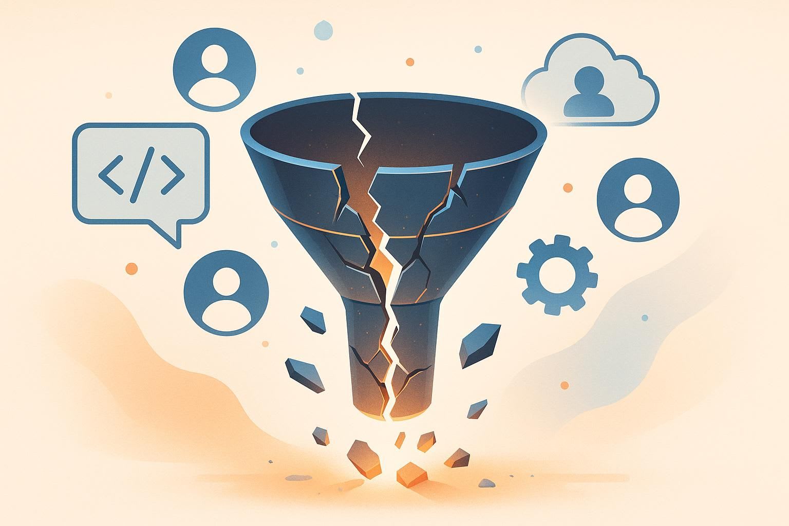 Why most developer funnels break after the first click