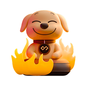 "This is fine" Dog