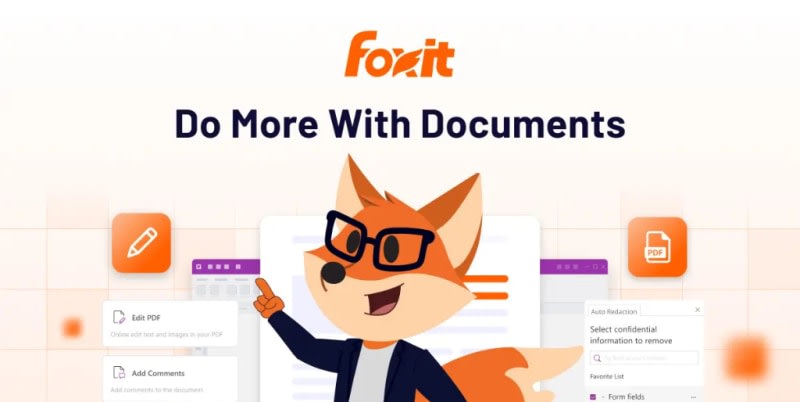 Foxit: PDF, OCR, merge, sign — all via MCP