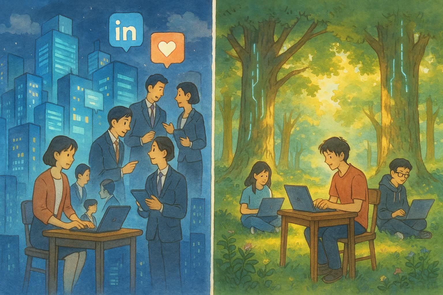 Developer Engagement: LinkedIn vs daily.dev