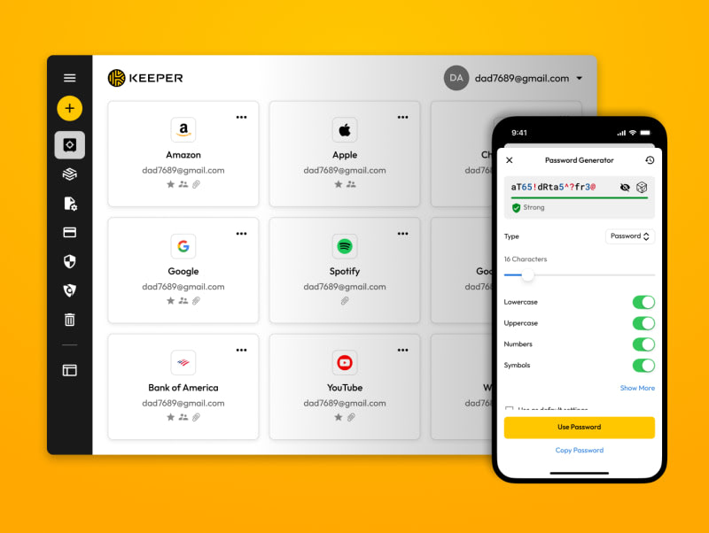 Keeper Security: Online Security Starts with Strong Password Management. Get 50% Off Plans Today!