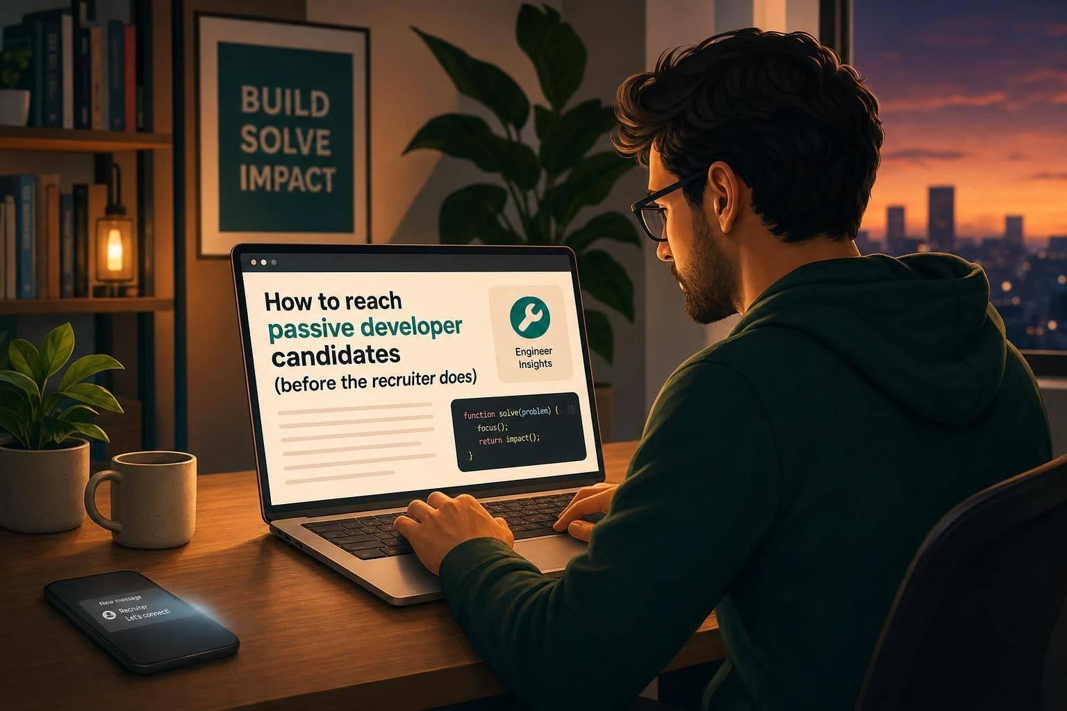 How to reach passive developer candidates (before the recruiter does)