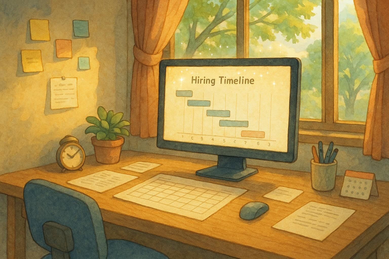 Developer Hiring Timeline Planner