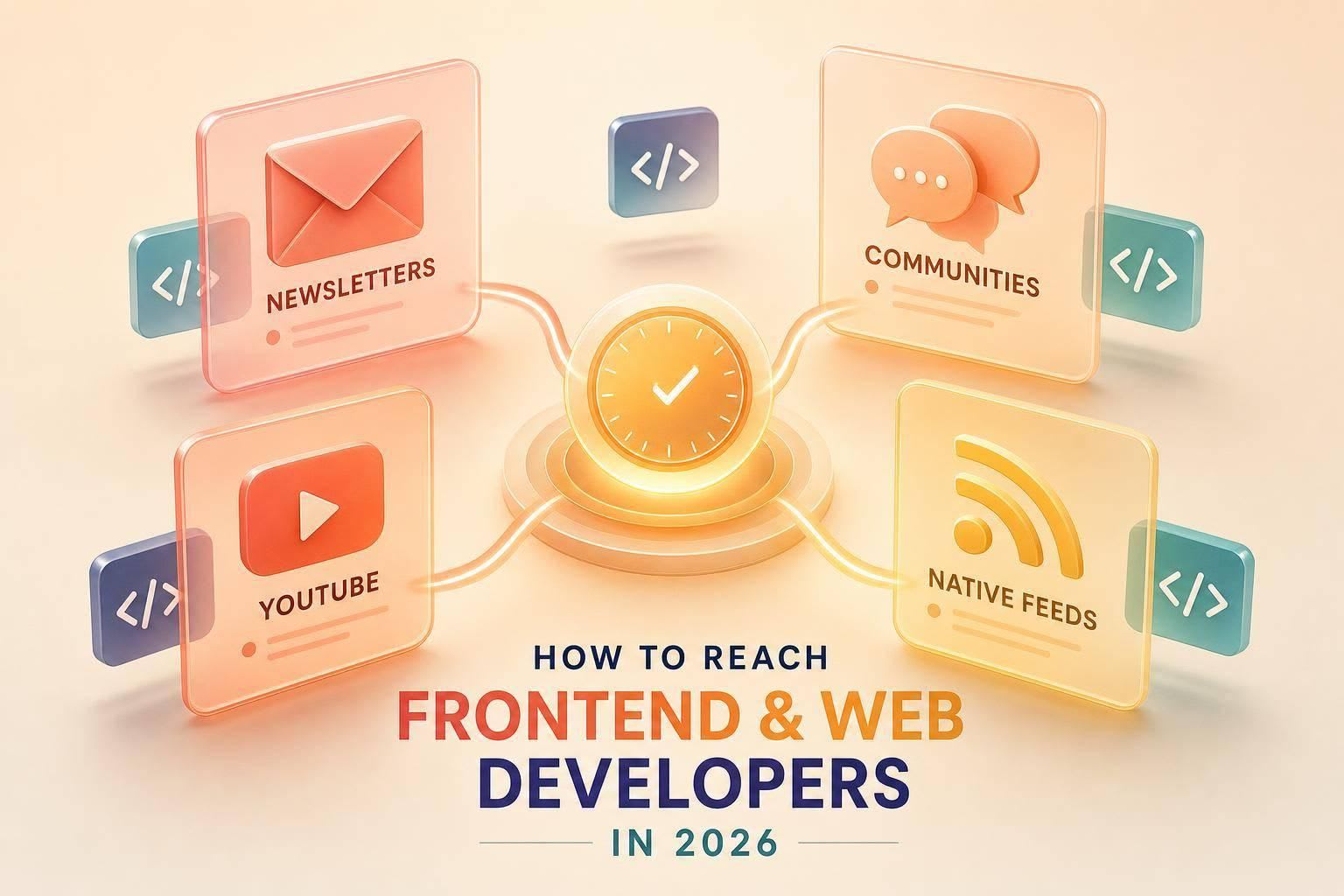 How to reach frontend and web developers in 2026